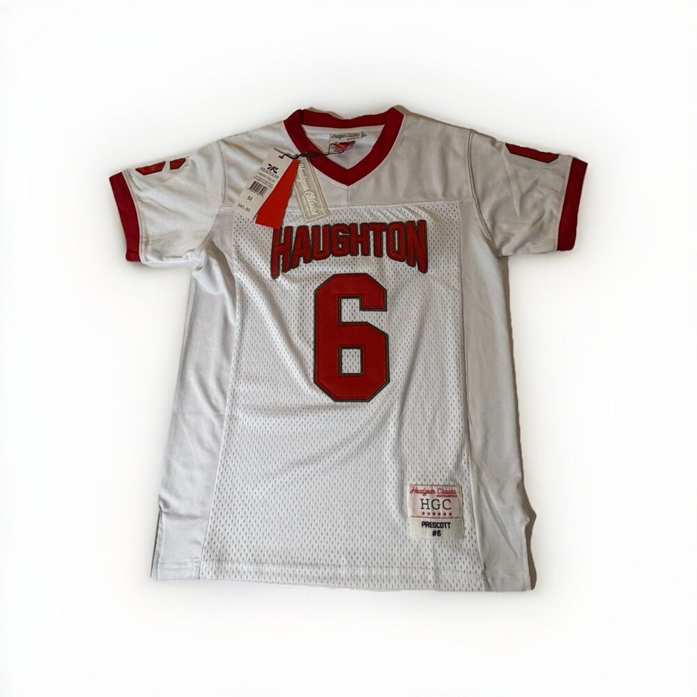 NWT Headgear Classics Dak Prescott #6 Youth Medium Football Jersey White